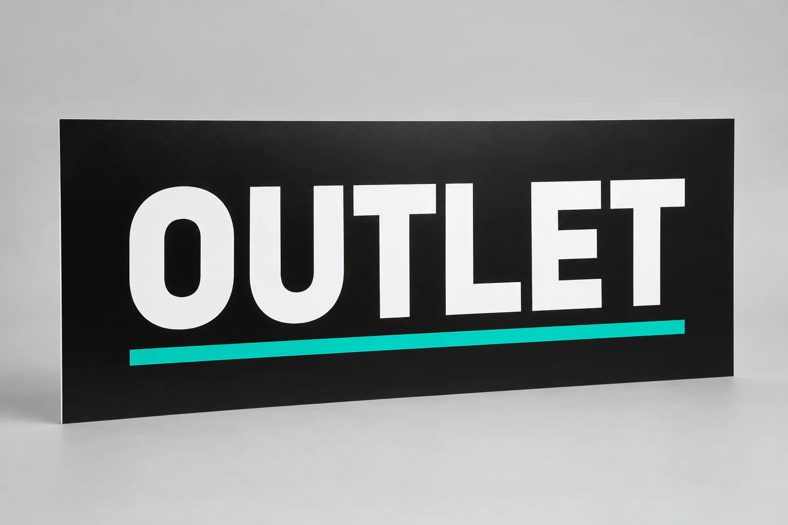 Affiche OUTLET
