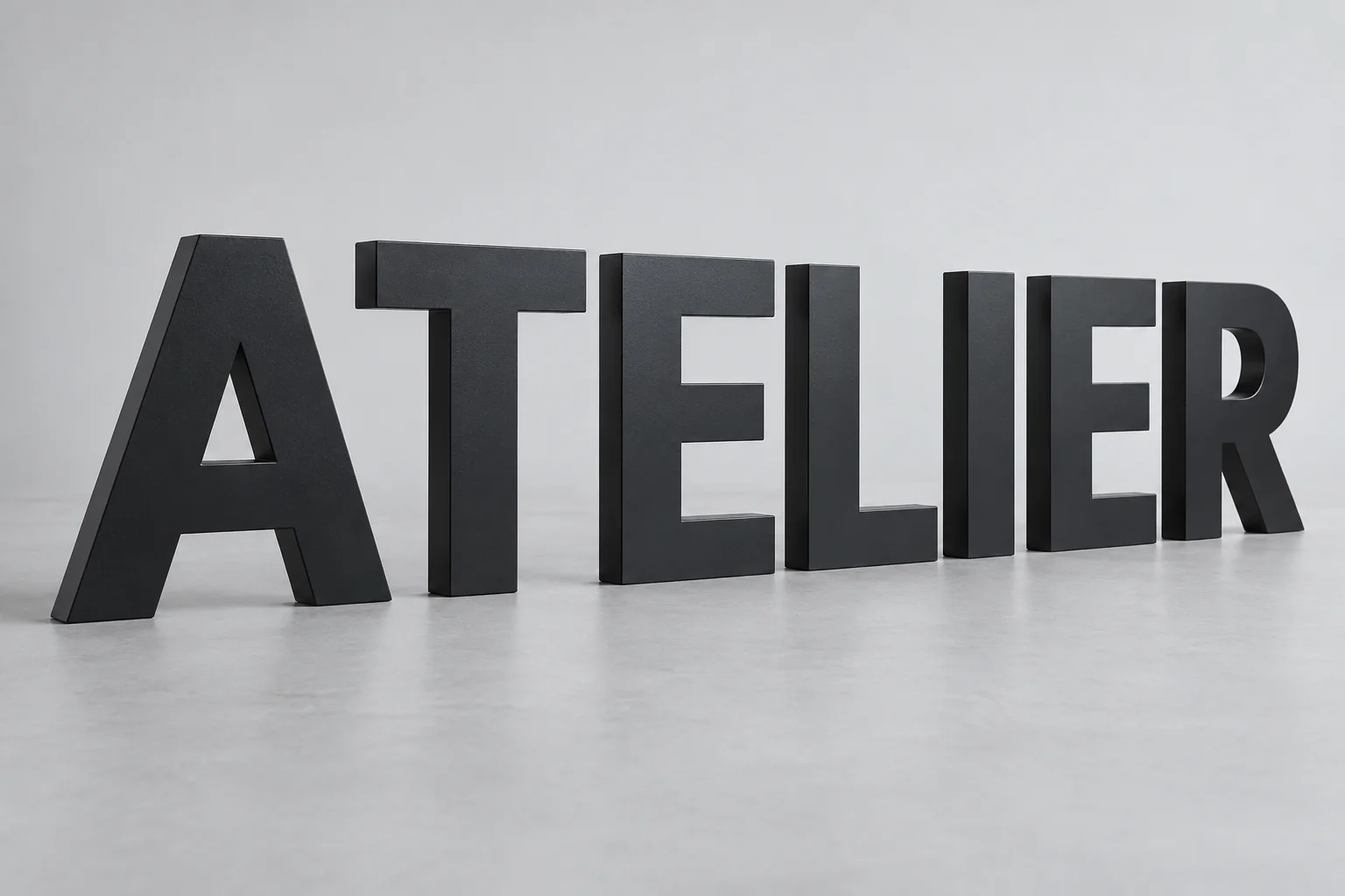 Lettres géantes