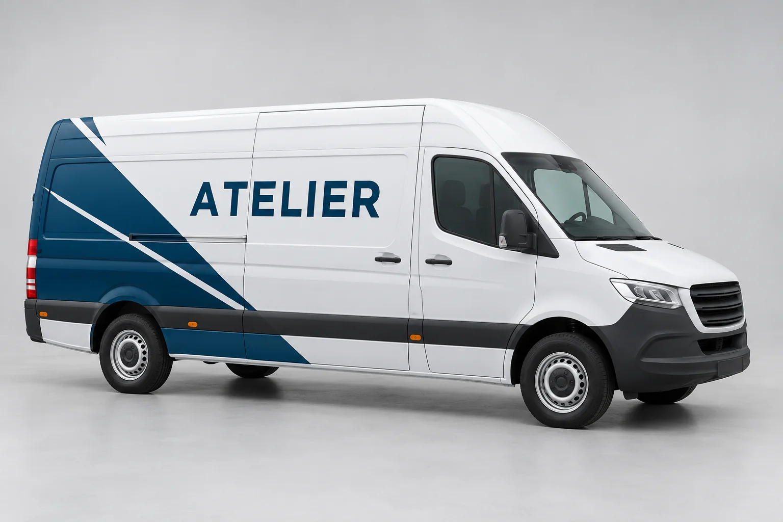 Lettrage grande camionnette