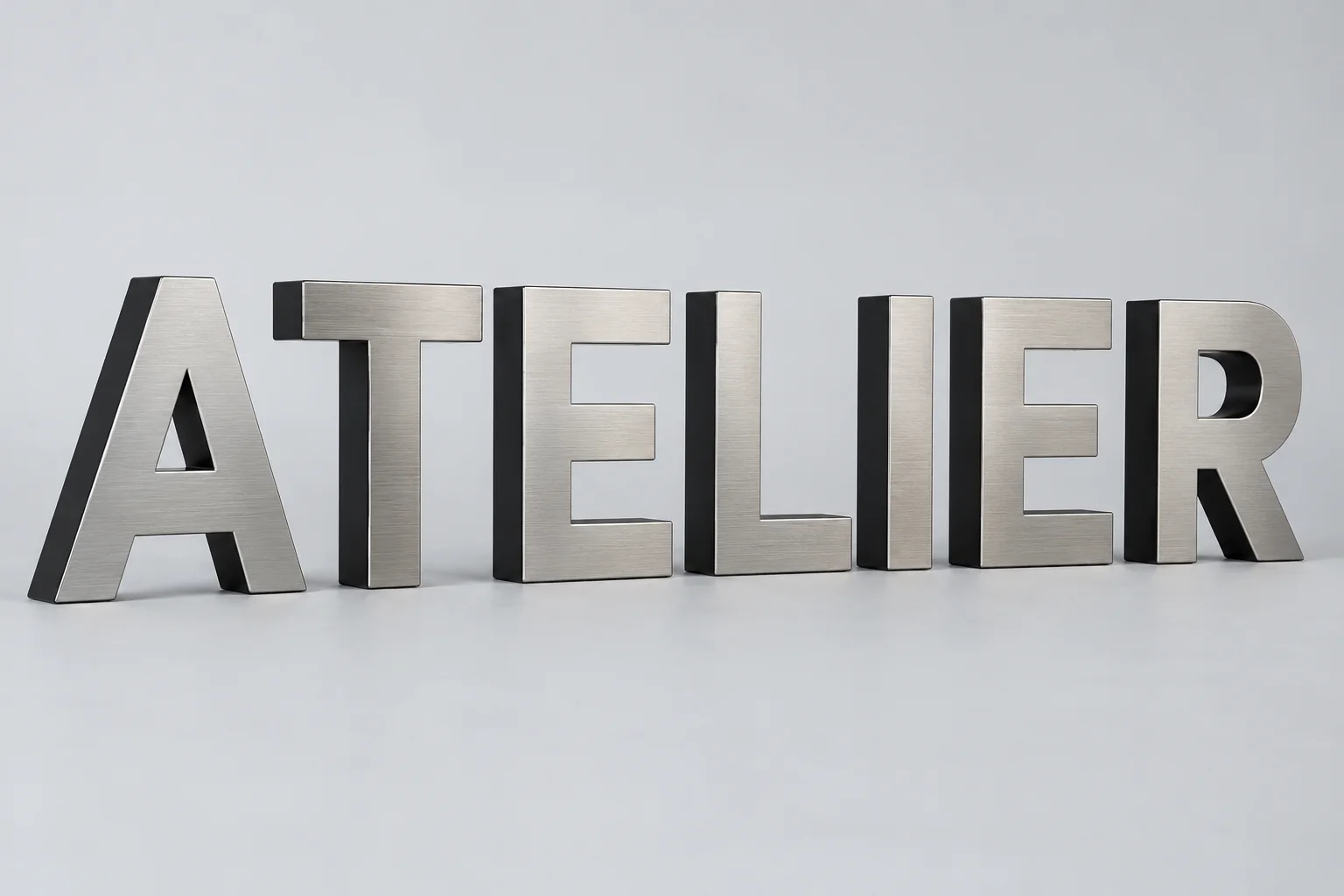 Lettres en Acier et PVC