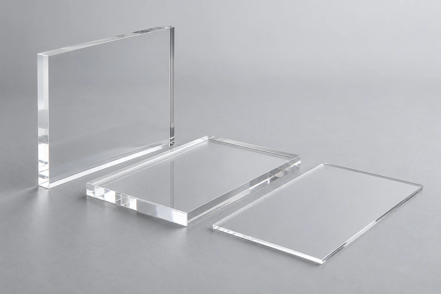 Plexiglass transparent