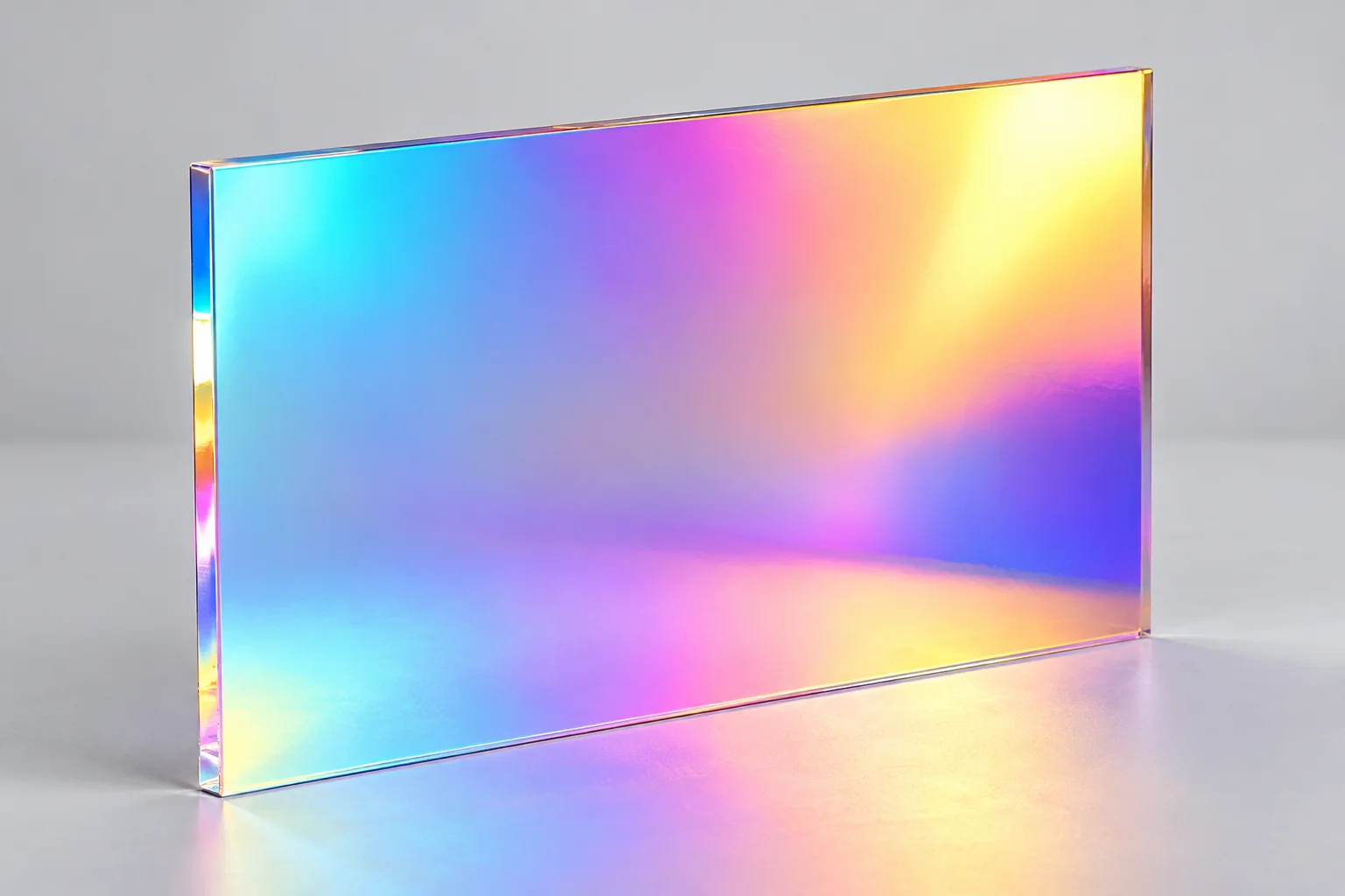 Plexiglas miroir dichroïque