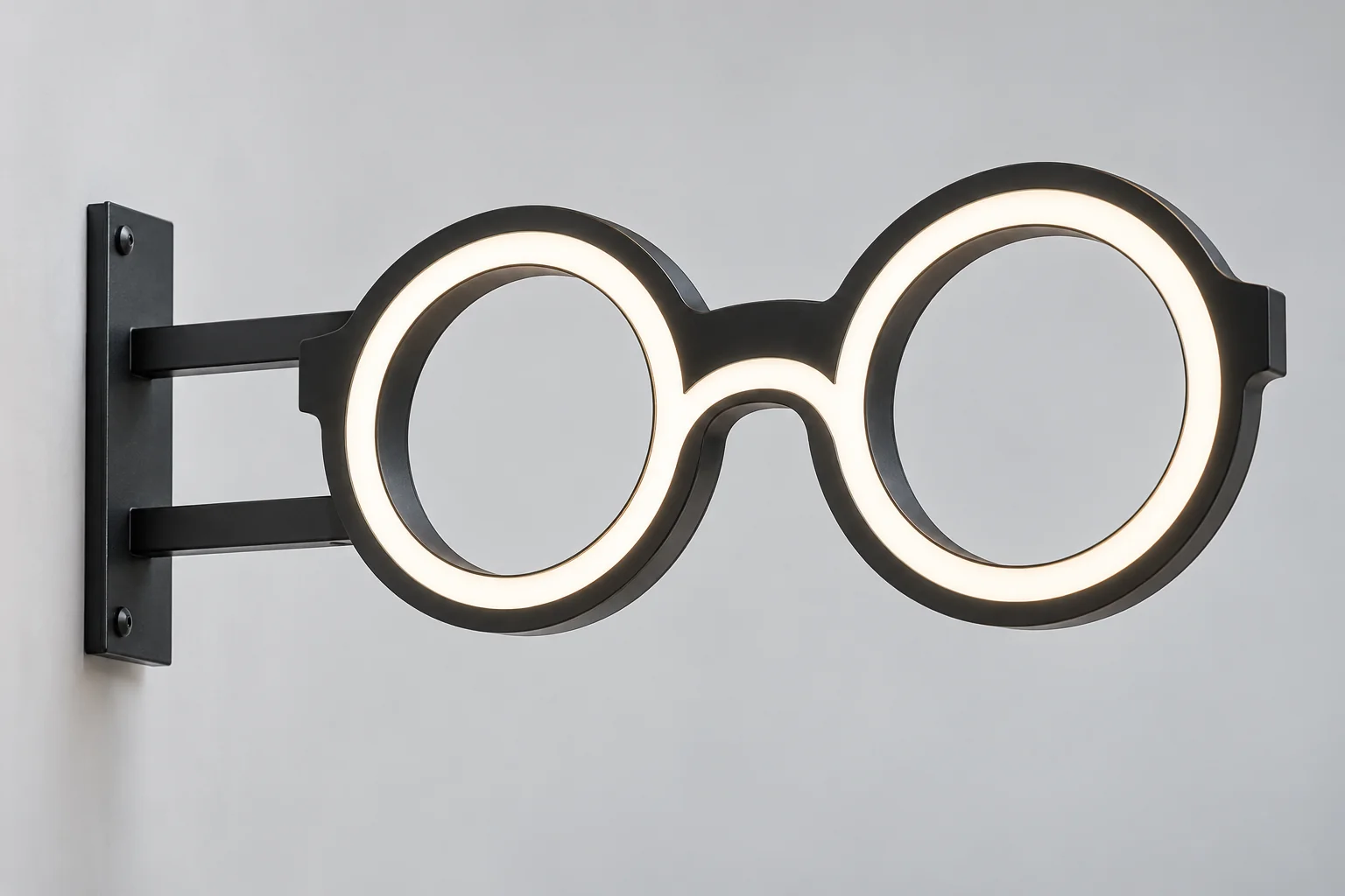 Enseigne opticien lunettes géante