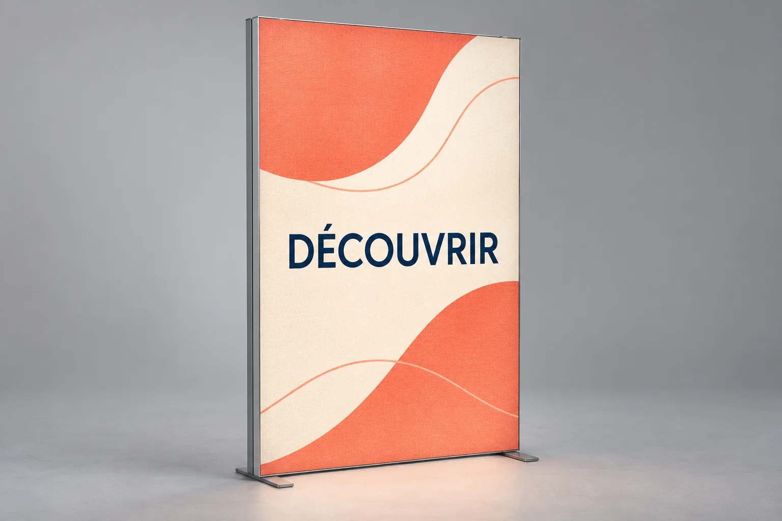 Caisson lumineux textil