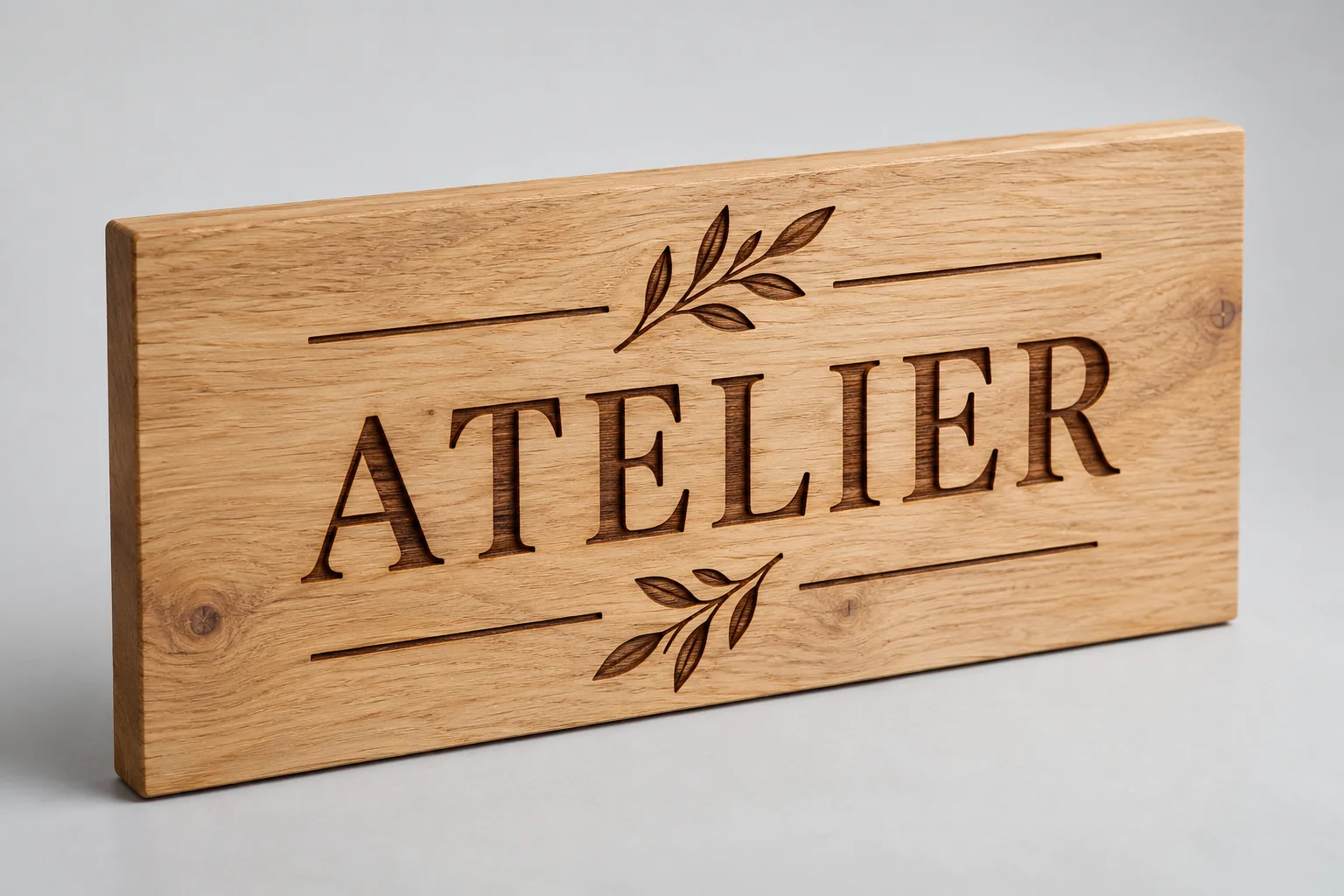 Gravure personnalisée sur bois