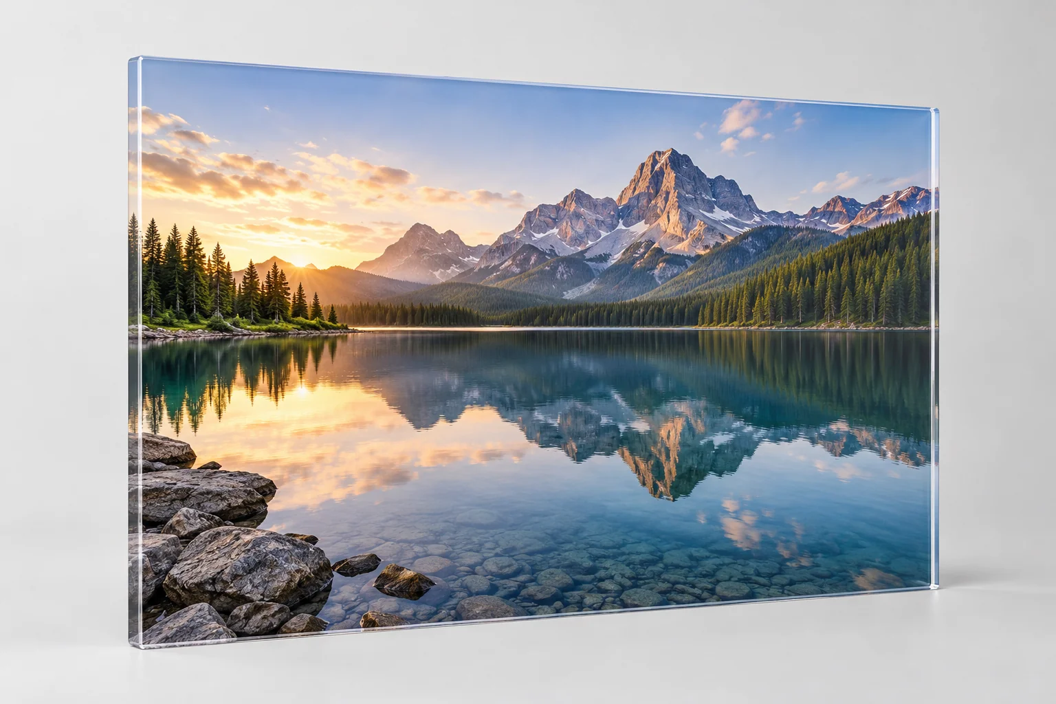 Impression sur plexiglas