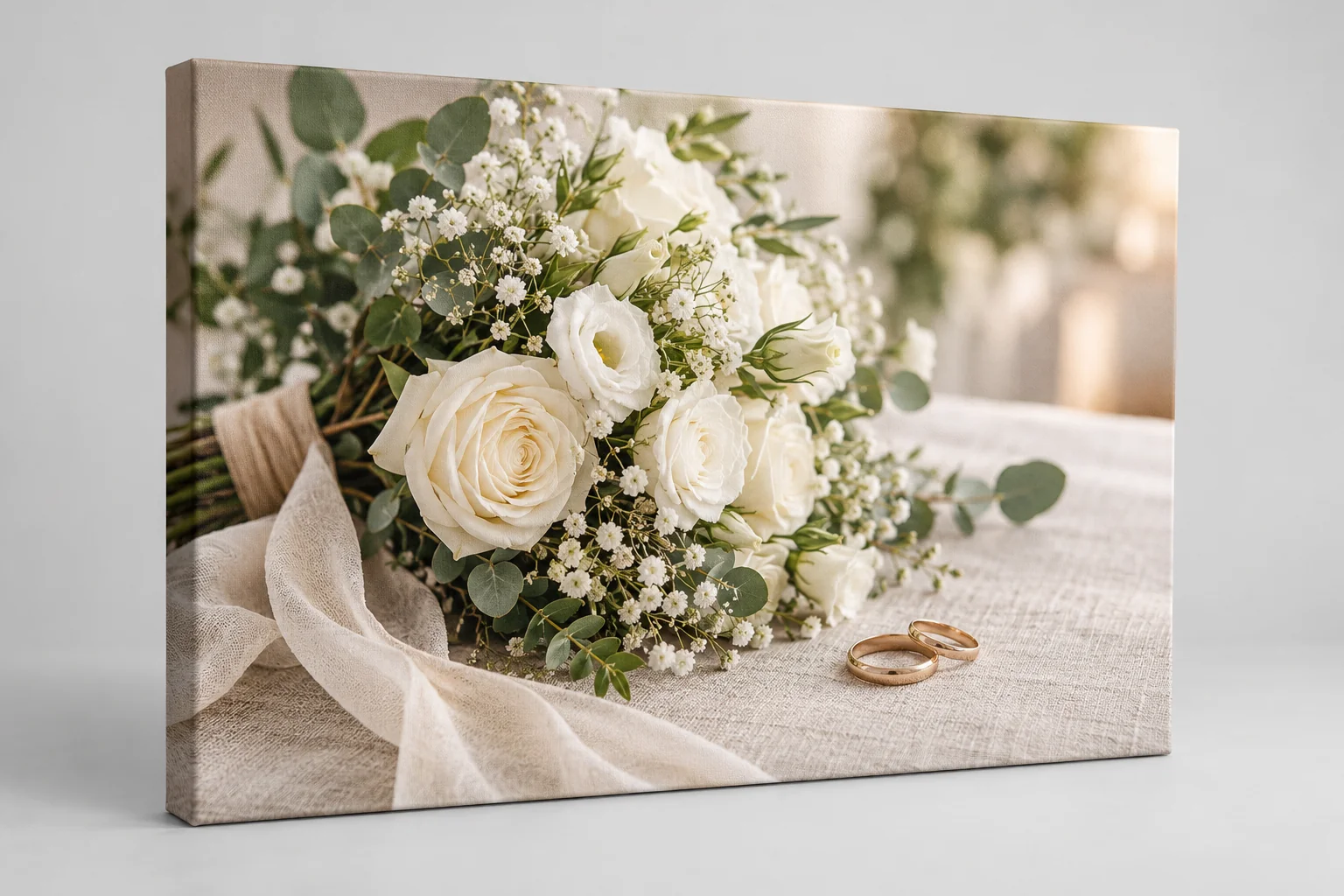 Mariage sur toile photo