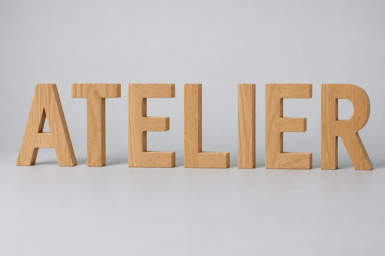 Lettre bois
