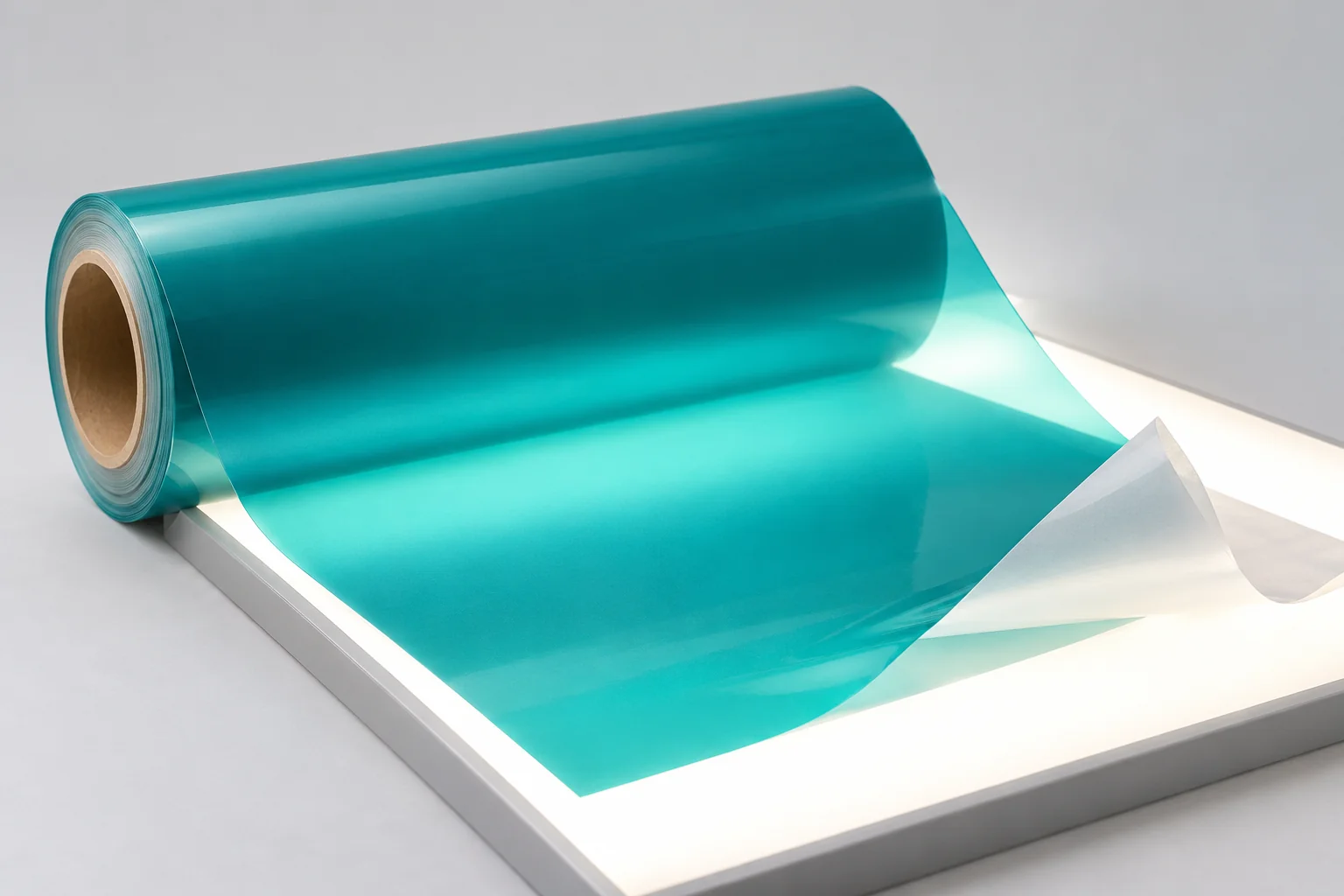 Vinyle adhésif pour enseigne lumineuse