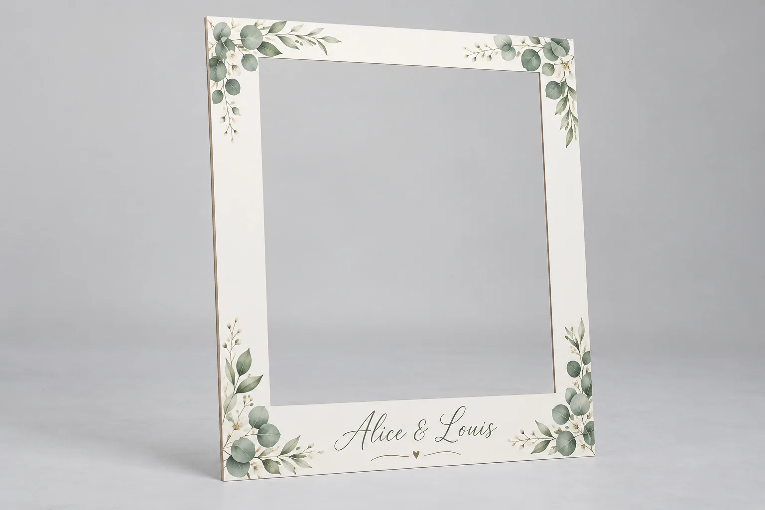 Cadre photo de mariage