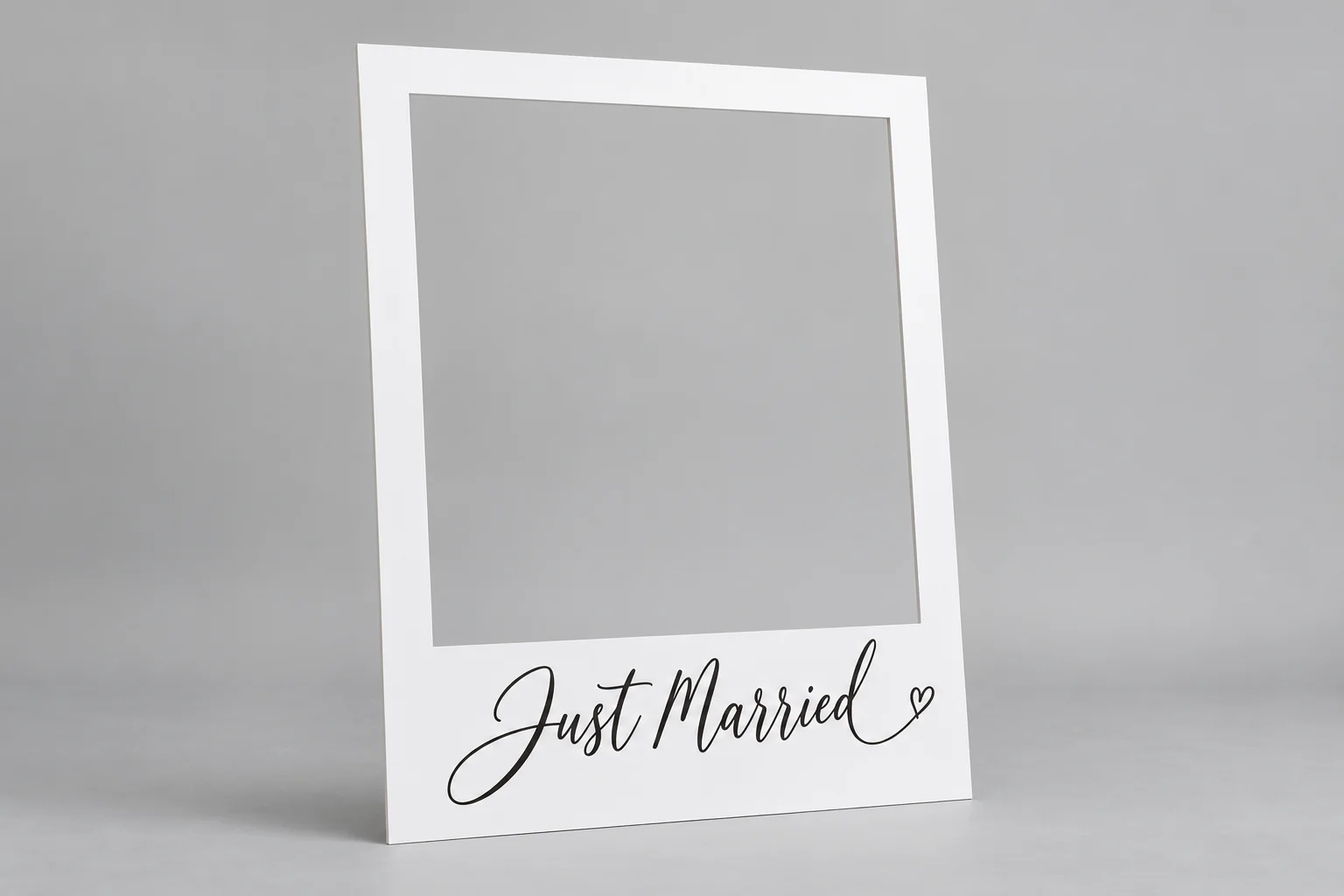 Cadre de mariage Polaroid