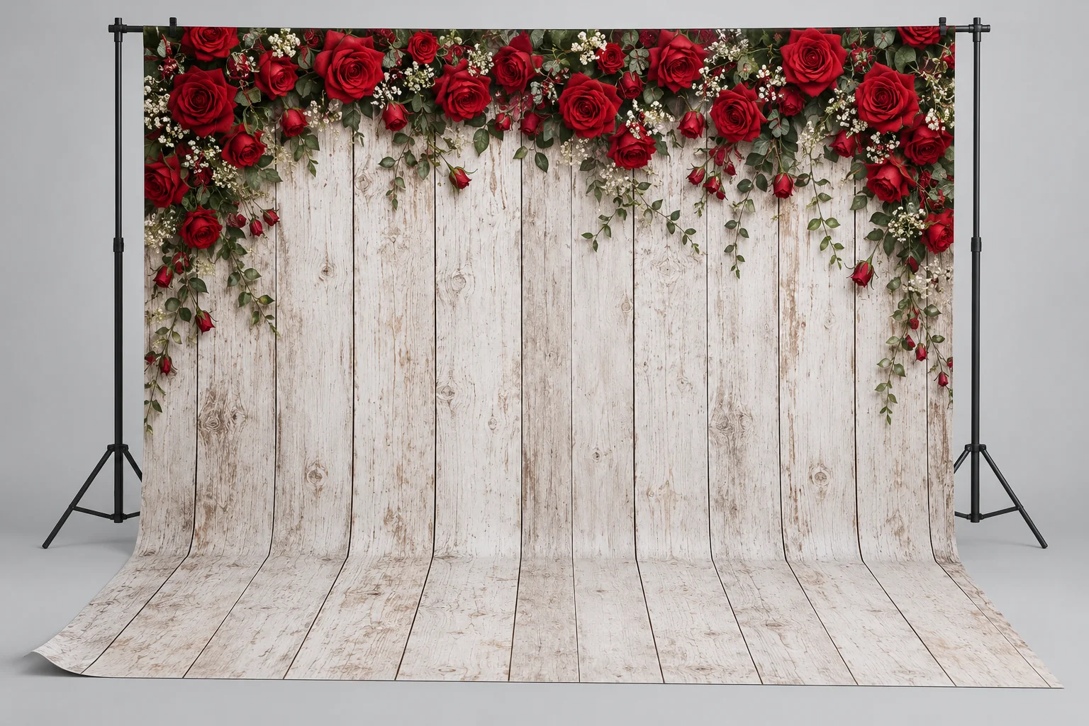 Fond de photo de roses rouges