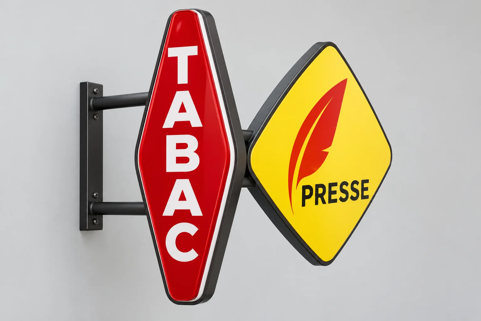 Enseigne drapeau Tabac et Presse