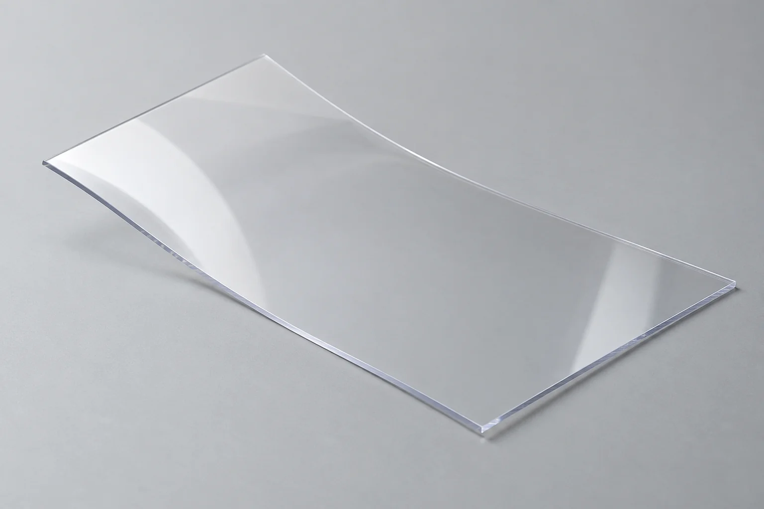 Polycarbonate compact transparent de 2 mm
