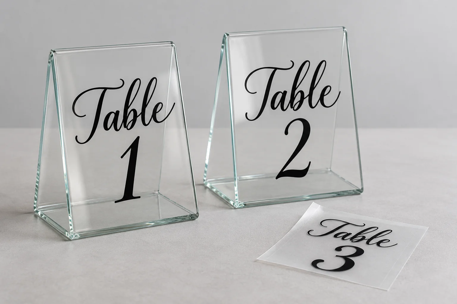 Vinyle pour serveurs de mariage