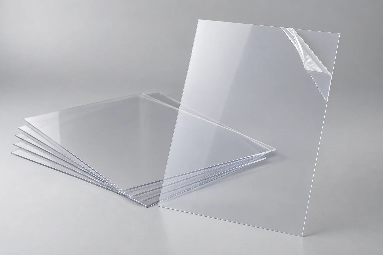 Feuilles transparentes en PET-G