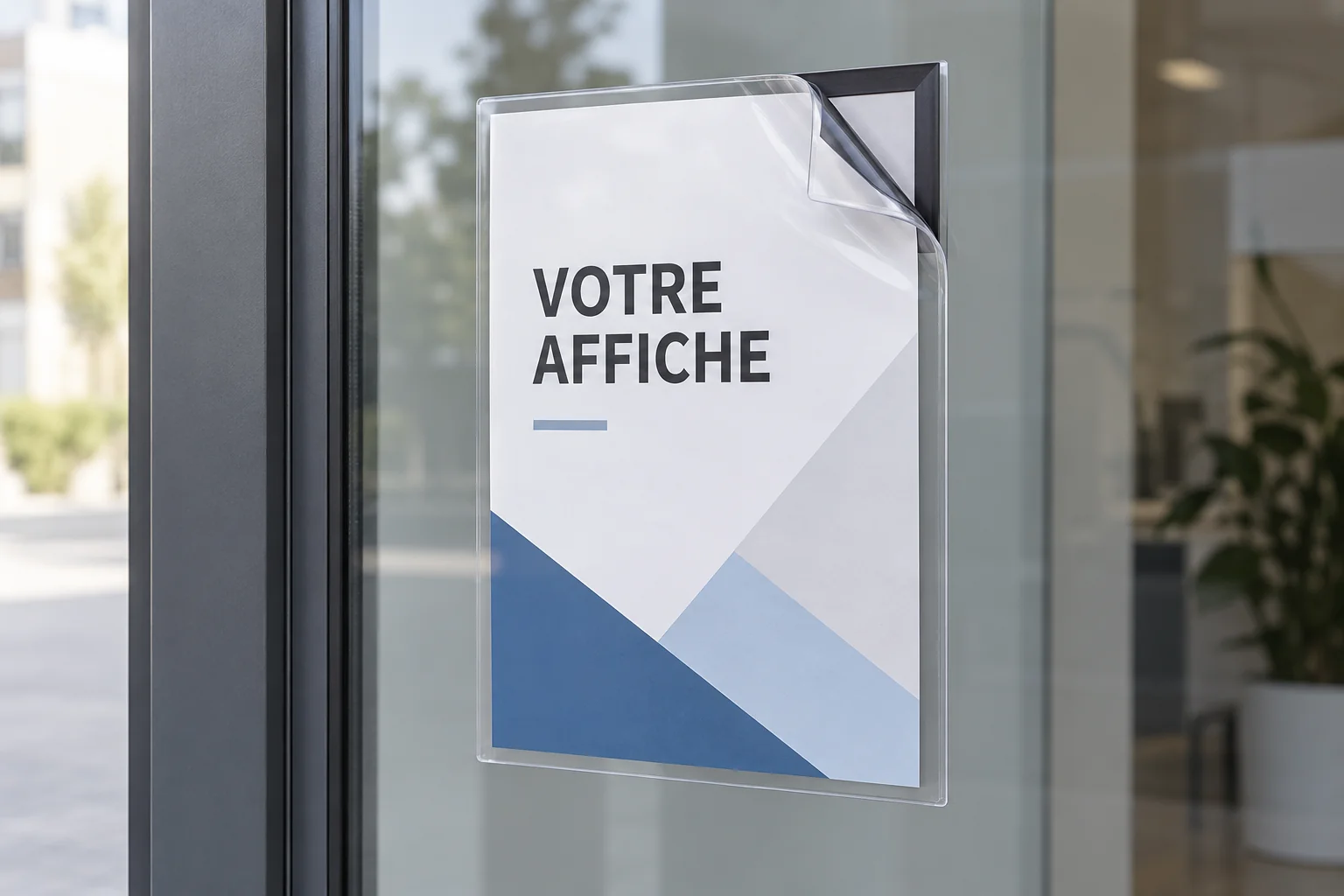 Porte-affiches pour façade aimantée PosterFix