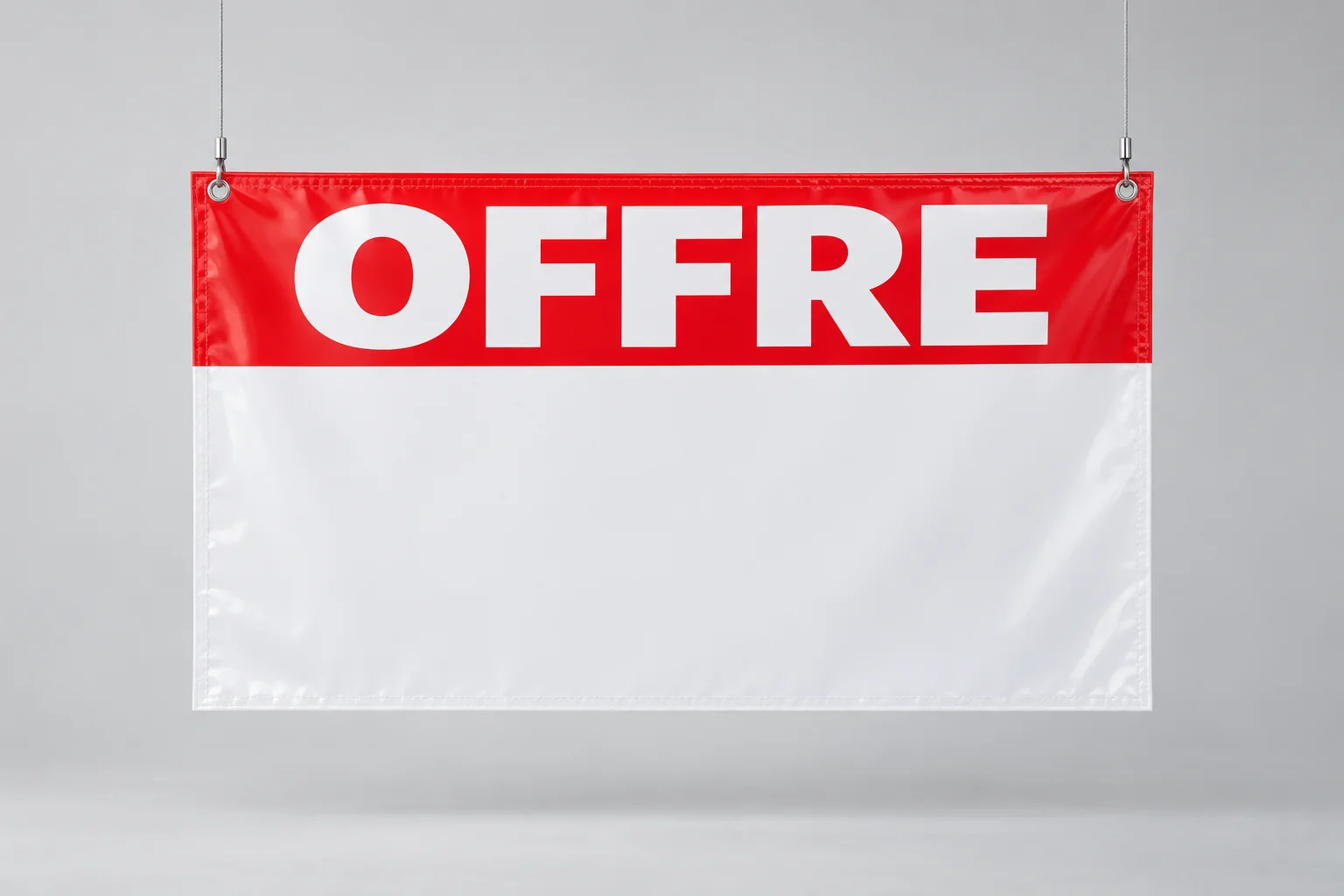 Bannière de offre suspendue