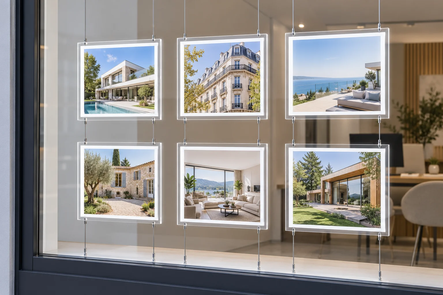 Vitrine pour les Agences Immobilières