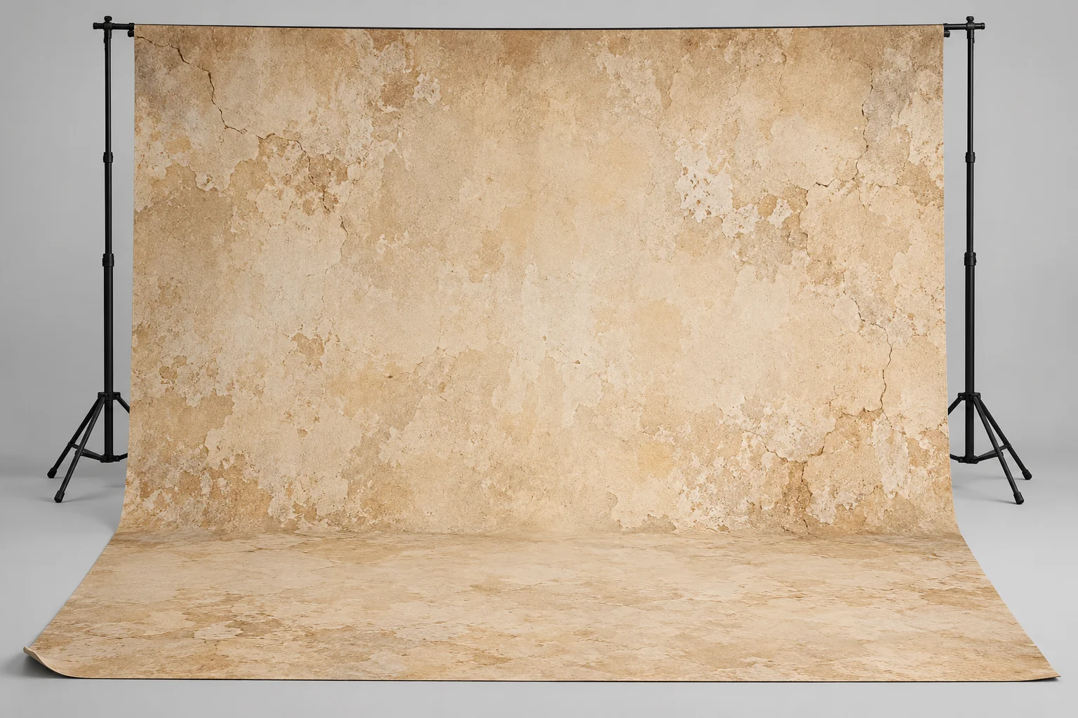 Vieux fond photographique de mur de sable