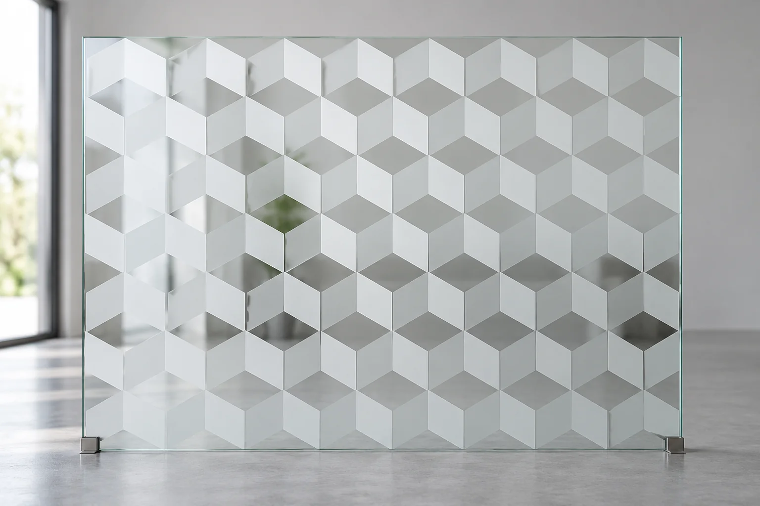 Film Depoli motif en cubes 3D