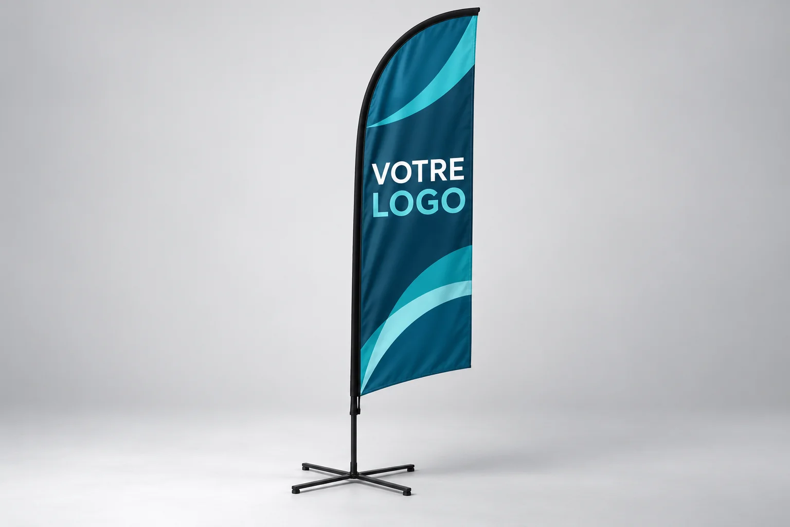 Drapeau Plume À Personnaliser