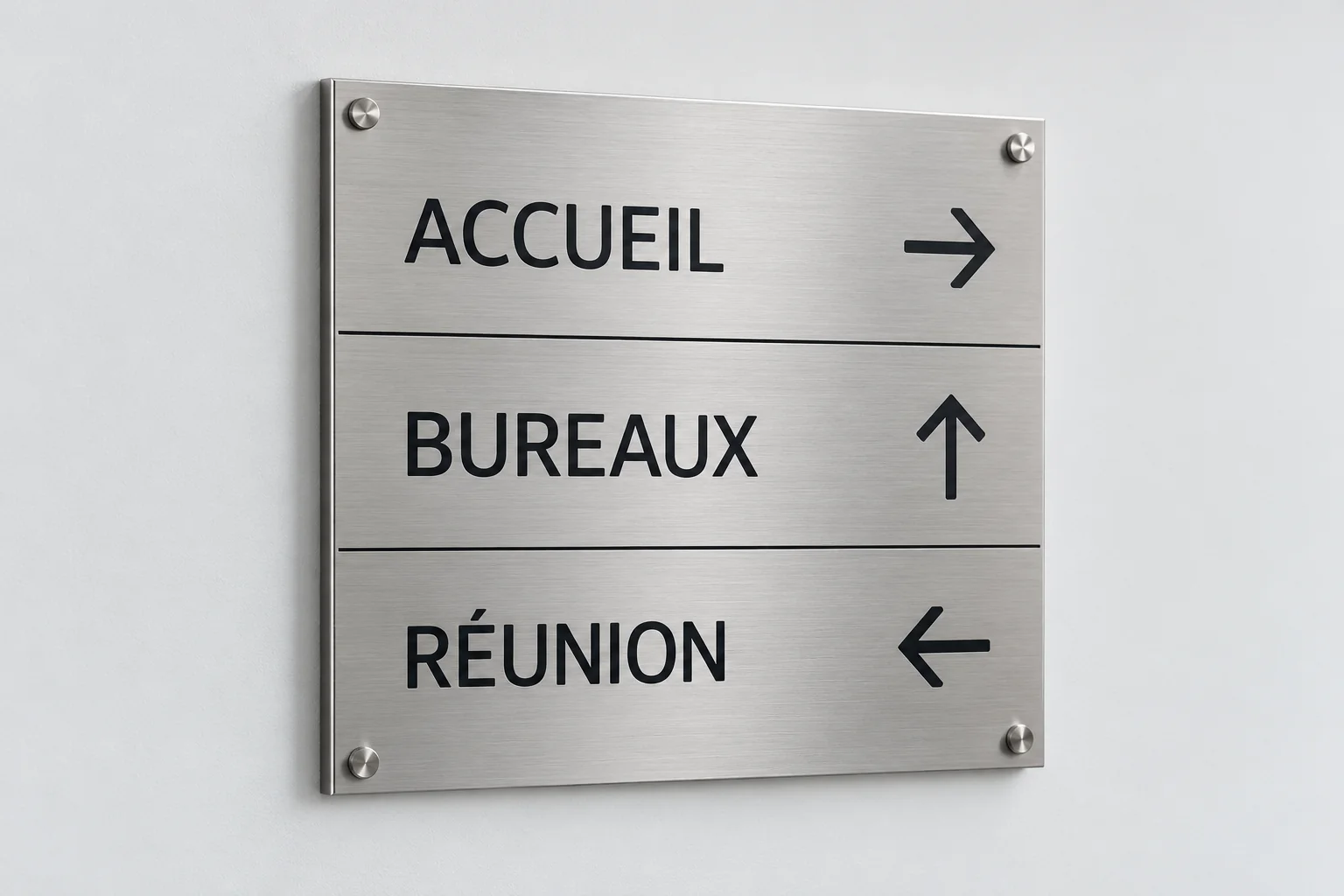 Panneau de signalisation étage