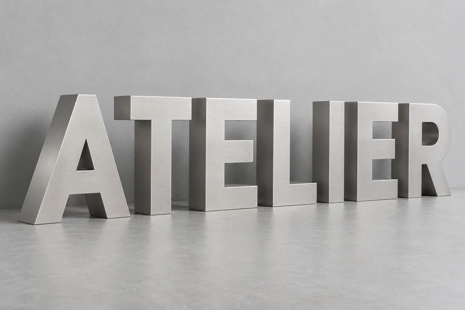 Lettre Boitier Aluminium