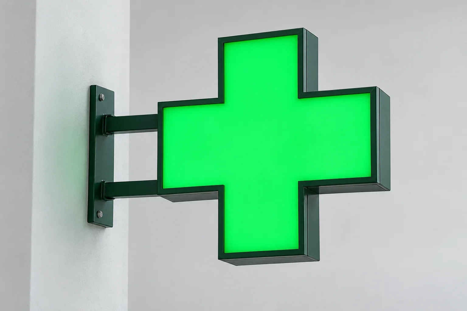Enseigne croix de pharmacie
