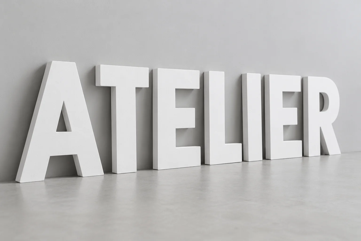 Lettres PVC