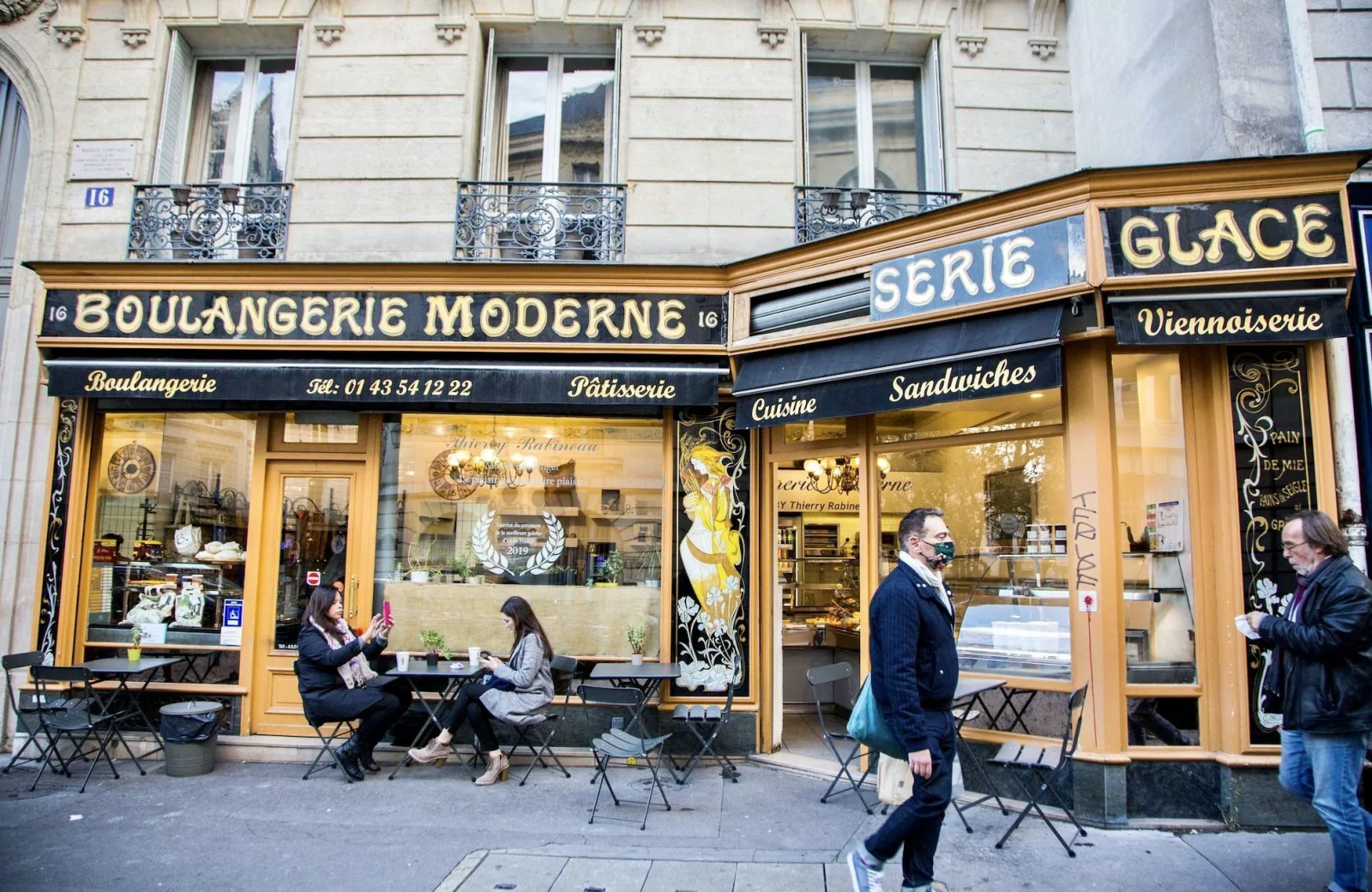 Enseigne boulangerie vintage