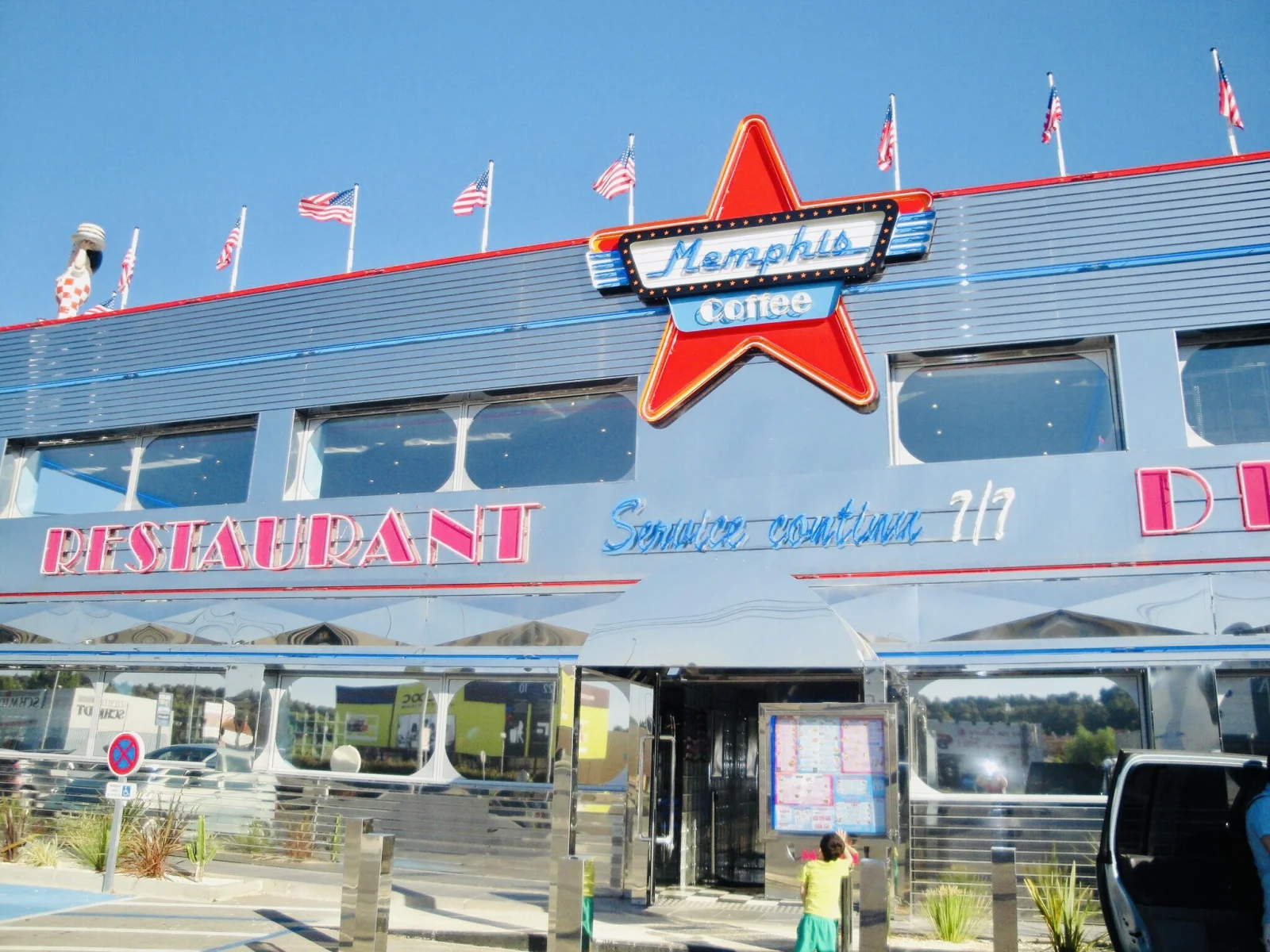 Enseigne pour restaurant et brasserie burger