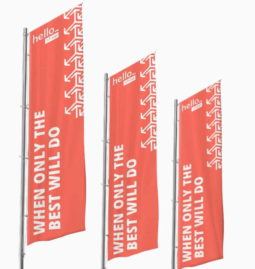 Drapeau publicitaire