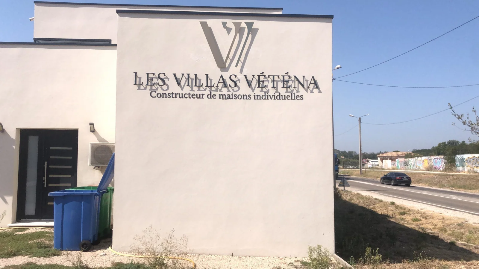 Enseigne eclairee immobilier promotion