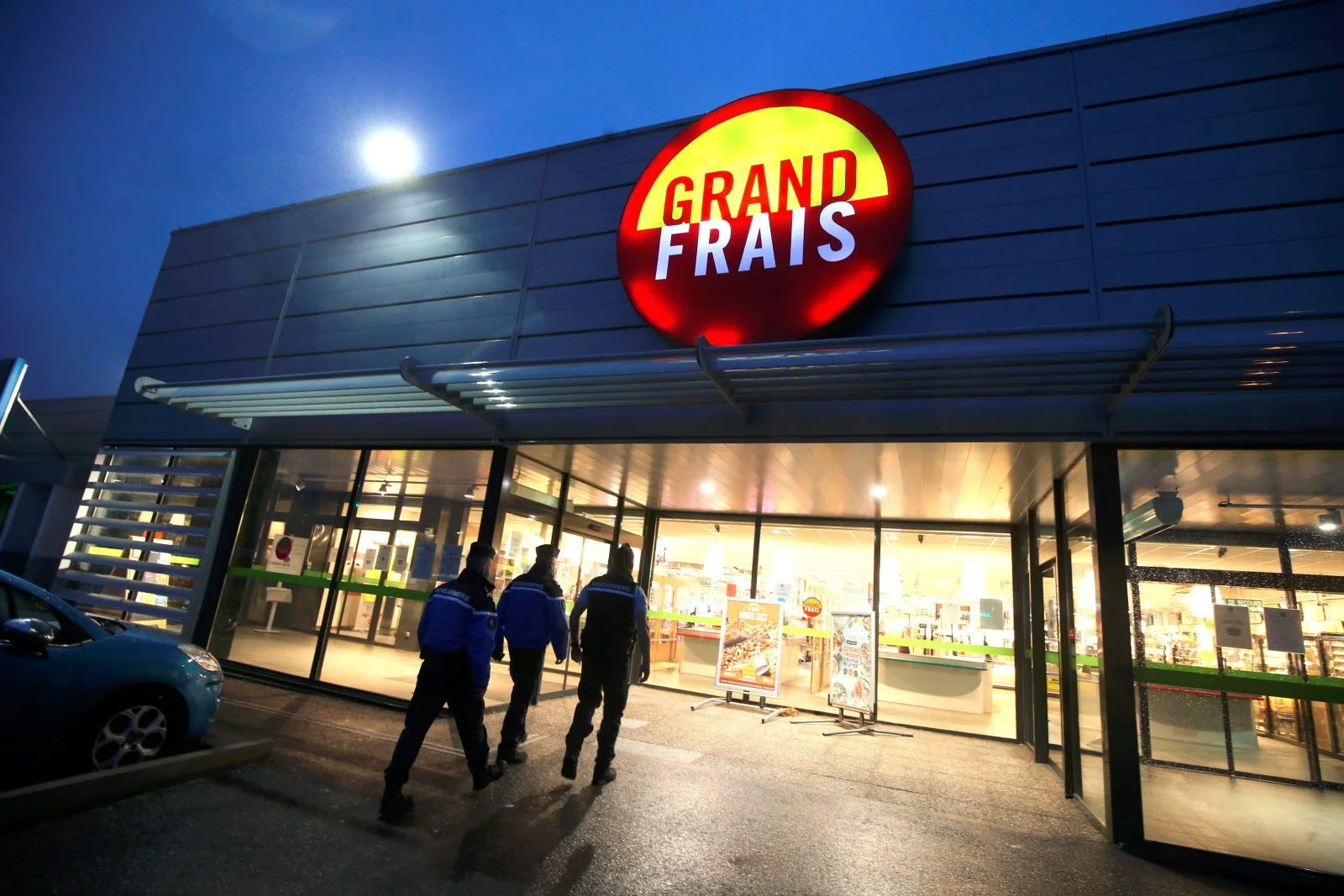 Enseigne lumineuse eclairee frais