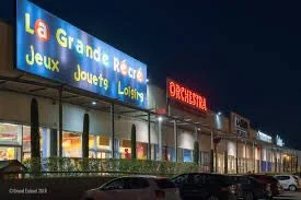 Enseigne lumineuse eclairee jouets
