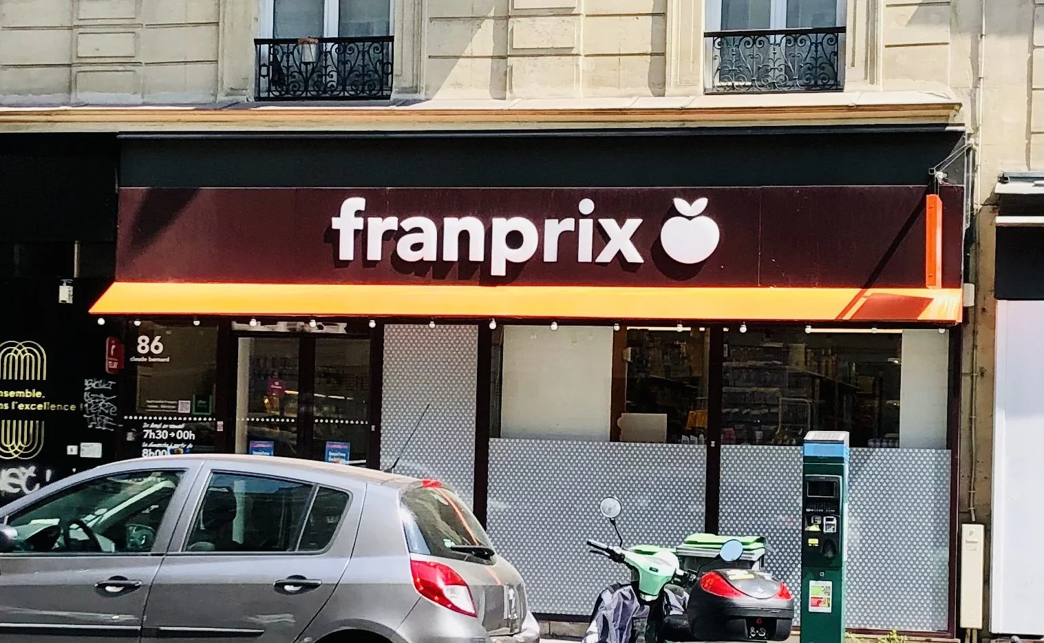 Enseigne magasin lumineux primeur