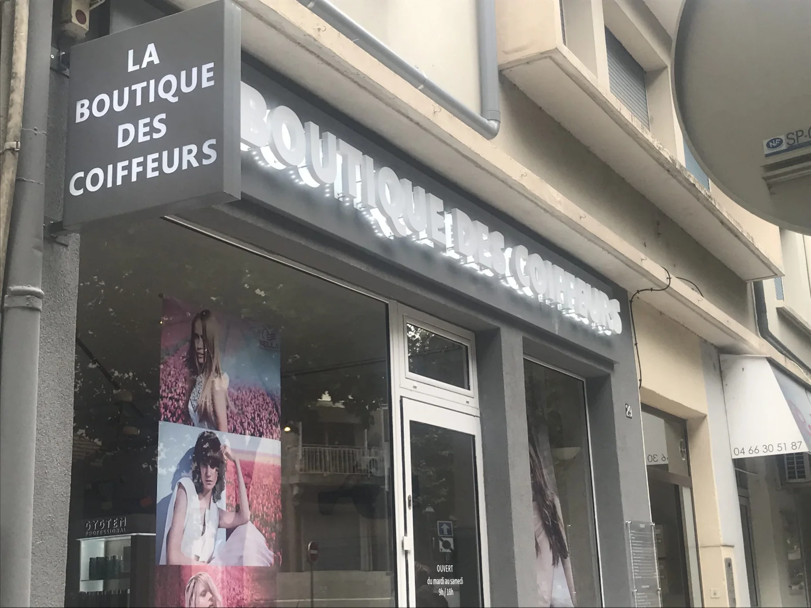 Enseigne mas coiffeur