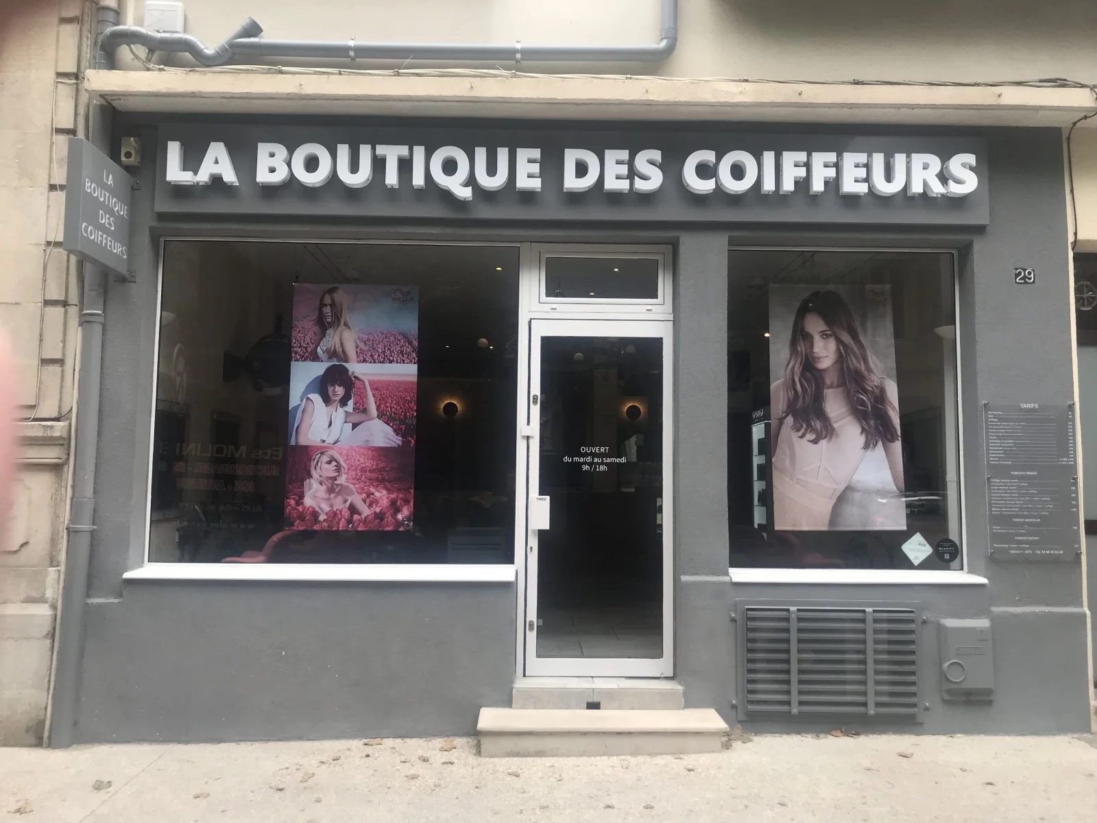 Enseigne mas coiffeurs