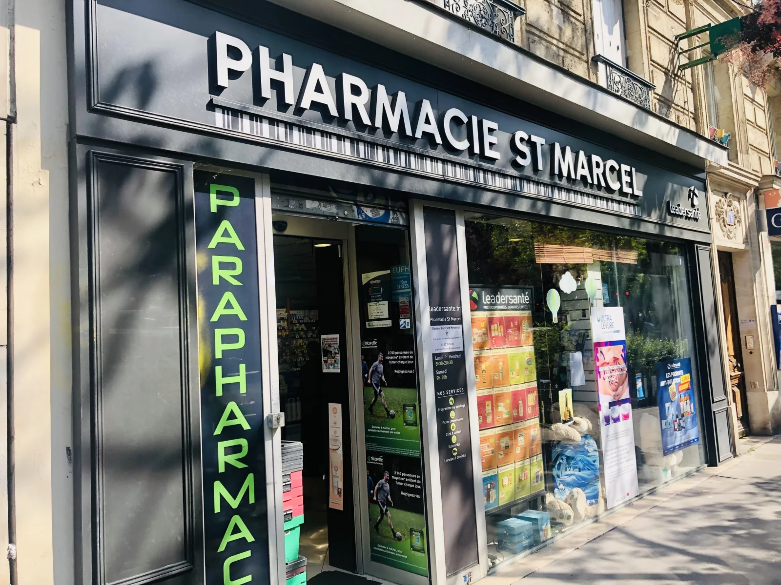 Enseigne pour pharmacie