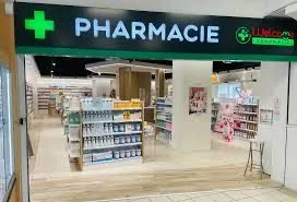 Enseigne de magasin pharmacie boutique