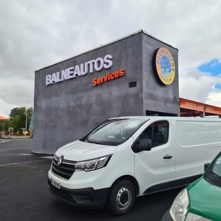 Enseigne lettres decoupees garage auto