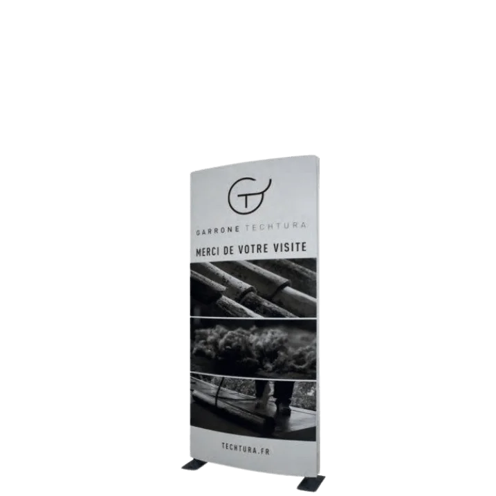 Totem enseigne galbe