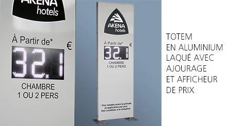 Totem lumineux