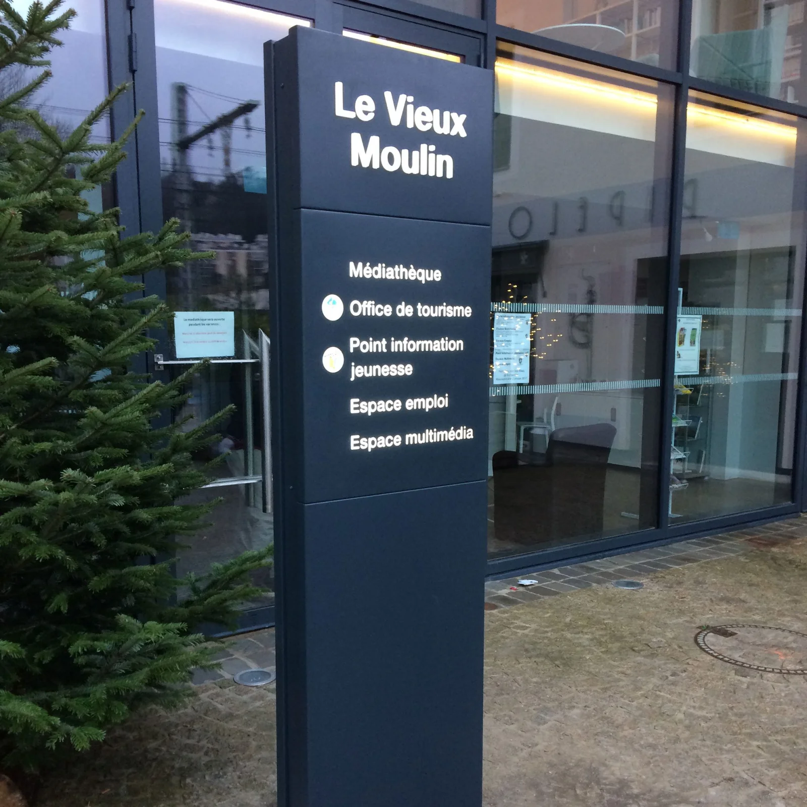 Totem lumineux